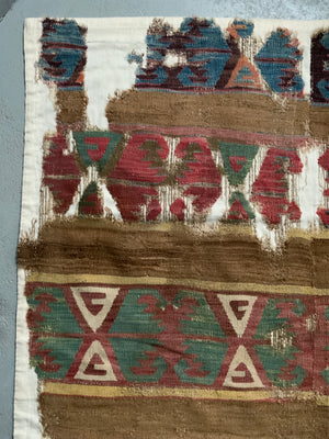 Turkish Anatolian Saçikara / Isparta kilim fragment (390 x 140cm)