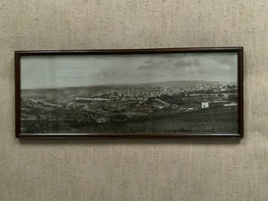 Jerusalem silver gelatin photo from 1920s (60 x 23cm)