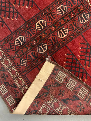 Turkmen antique Ersari ensi rug (244 x 170cm)
