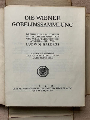 Baldass, Ludwig. :  Die Wiener Golelins-Semmulung