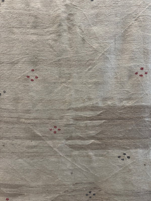 Vintage pale flatweave kilim fragment (305 x 119cm)