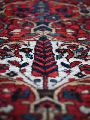 Bactiar trellis design rug (220 x 159cm)