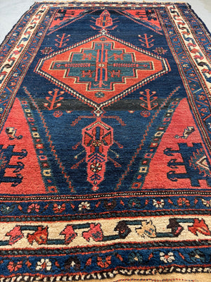 Kurdish Hamadan antique village rug (202 x 130cm) *AF