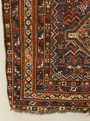 Khamseh 'morghi' rug (217 x 168cm)
