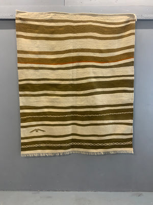 Pair of Turkish heavy wool plainweave kilims (190 x 150cm) [2]