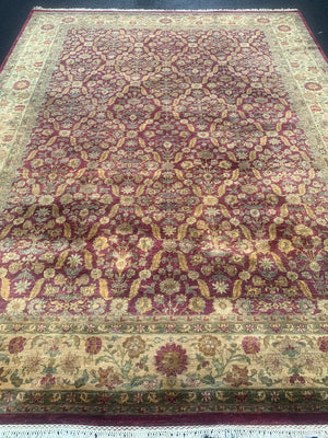 Mughal design Indian carpet (435 x 311cm)