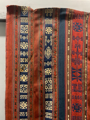 Shahsavan striped jajim circa 1900 (197 x 162cm)