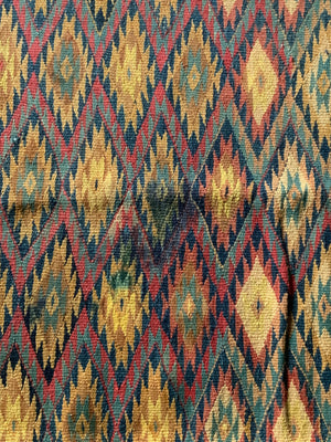 Azerbaijan vintage flatweave rug (209 x 175cm)