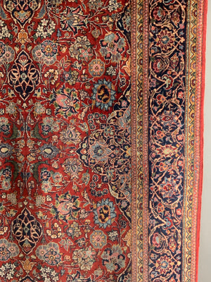 Fine vintage Kechan dozar rug (206 x 131cm)