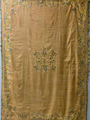 Portuguese or Salamanca embroidered bedcover (226 x 160cm)