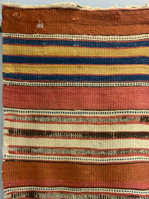 Turkish Cappadocian antique flatweave (396 x 141cm) AF*