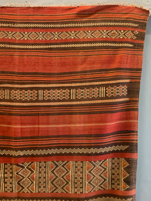 Tunisian flatweave (214 x 153cm)