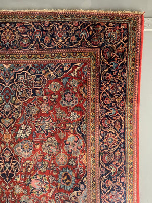 Fine vintage Kechan dozar rug (206 x 131cm)