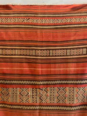 Tunisian flatweave (214 x 153cm)