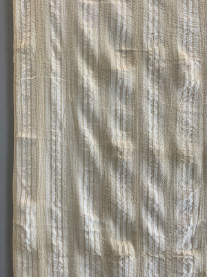 Turkish Ottoman vintage linen / silk (201 x 110cm)
