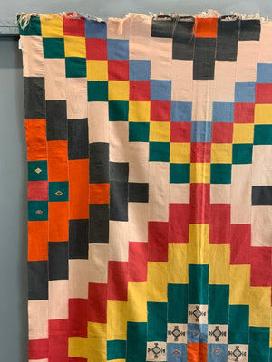 W. African Ivory Coast cotton mantle (248 x 131cm)