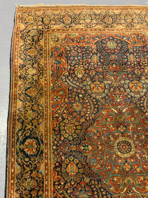 Kork Kashan  rug (207 x 131cm)
