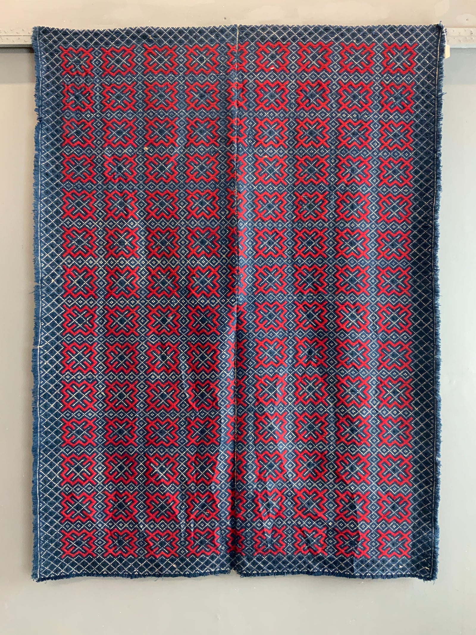 Norwegian wool doubleweave cover (176 x 131cm)