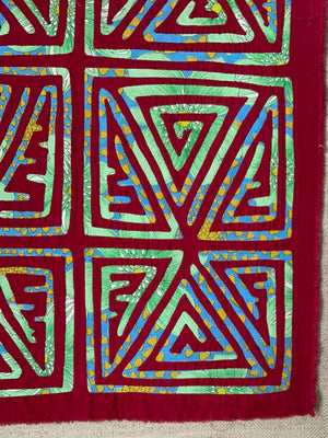 Panamanian mola appliqué (52 x 37cm)