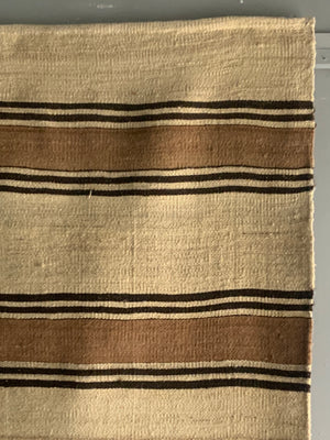 Turkish Central Anatolian striped flatweave runner (244 x 72cm)