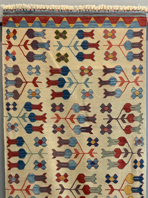 Turkish Konya natural dye kilim runner (308 x 92cm) *new