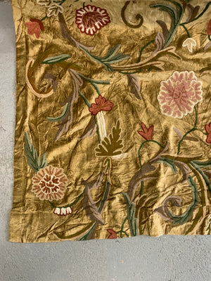 Kashmir vintage crewel work (291 x 124cm)