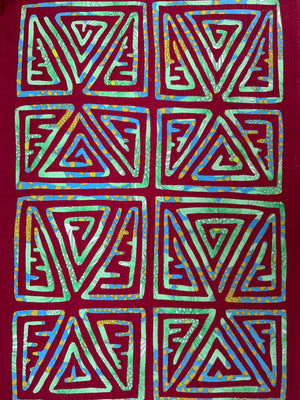 Panamanian mola appliqué (52 x 37cm)