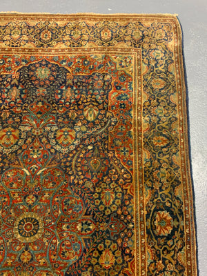 Kork Kashan  rug (207 x 131cm)
