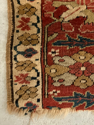 Kurdish antique long rug / runner fragment (271 x 105cm) *AF