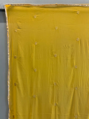 Gilt embroidered material for Khameez and Chunni [2]