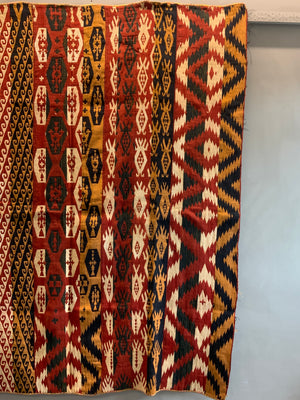 Uzbek vintage Flatweave (209 x 189cm)