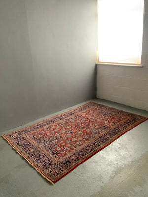 Fine vintage Kechan dozar rug (206 x 131cm)
