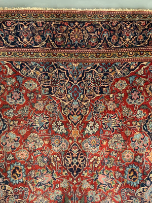 Fine vintage Kechan dozar rug (206 x 131cm)