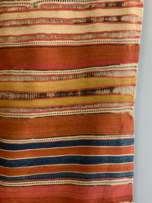 Turkish Cappadocian antique flatweave (396 x 141cm) AF*