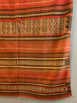 Tunisian flatweave (214 x 153cm)
