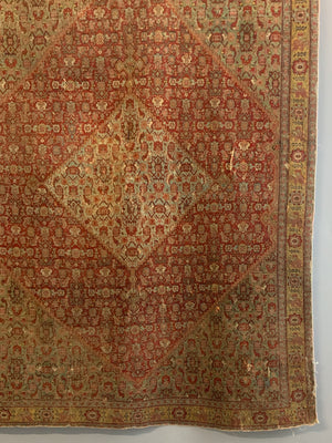 Very fine Senneh antique Herati design rug (192 x 140cm) *AF