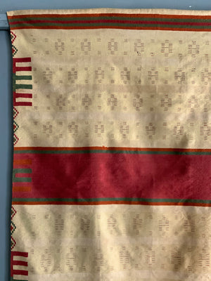 Algerian vintage wool and cotton flatweave (262 x 116cm)