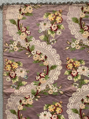 Lyon or Spitalfields antique brocade (76 x 53cm)