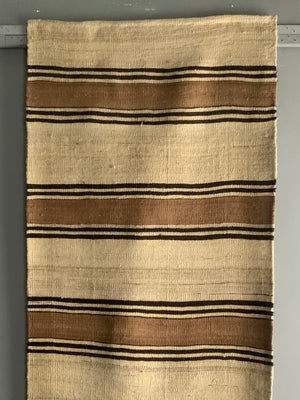 Turkish Central Anatolian striped flatweave runner (244 x 72cm)