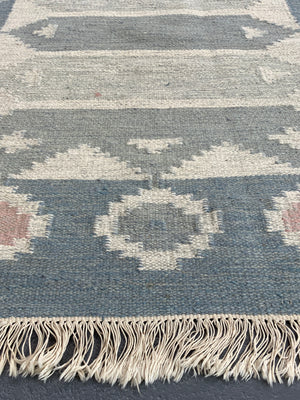 Swedish Rölakand flatweave rug (191 x 141cm)