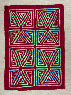 Panamanian mola appliqué (52 x 37cm)