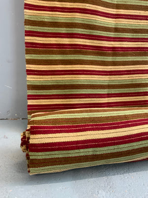 Turkish fine striped extra long kilim runner (979 x 70cm)