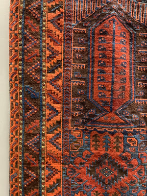 Balouch Adraskand antique carpet (278 x 164cm)