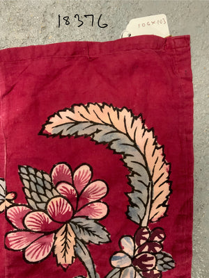 Turkish block print (107 x 102cm)