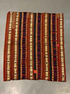 Shahsavan striped jajim circa 1900 (197 x 162cm)