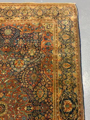 Kork Kashan  rug (207 x 131cm)