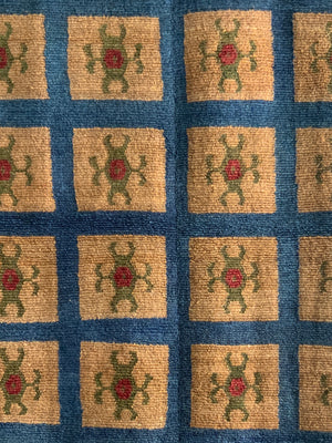 Turkish Obruk looped pile Çeki Tülü  rug (161 x 110cm)