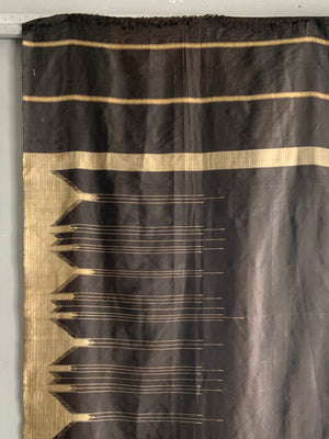 Syrian antique Abba / Abeya type silk (196 x 98cm)