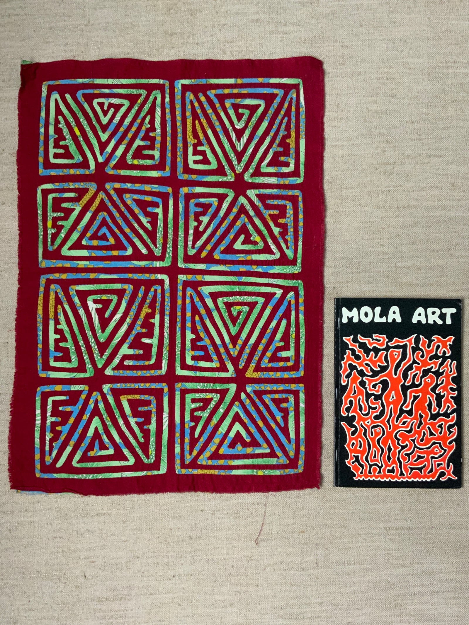 Panamanian mola appliqué (52 x 37cm)