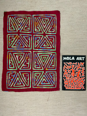 Panamanian mola appliqué (52 x 37cm)